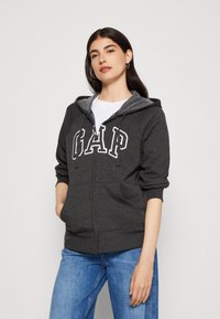 GAP HERITAGE - Mikina s kapucí - charcoal heather
