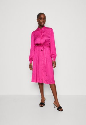 SHIRT DRESS - Abito a camicia - fuchsia