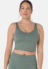 ASICS NAGINO FLEX - Reggiseno sportivo con sostegno medio - monument blue