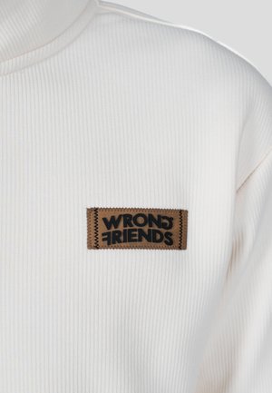 Wrong Friends GILROY HALF ZIP - Felpa - beige