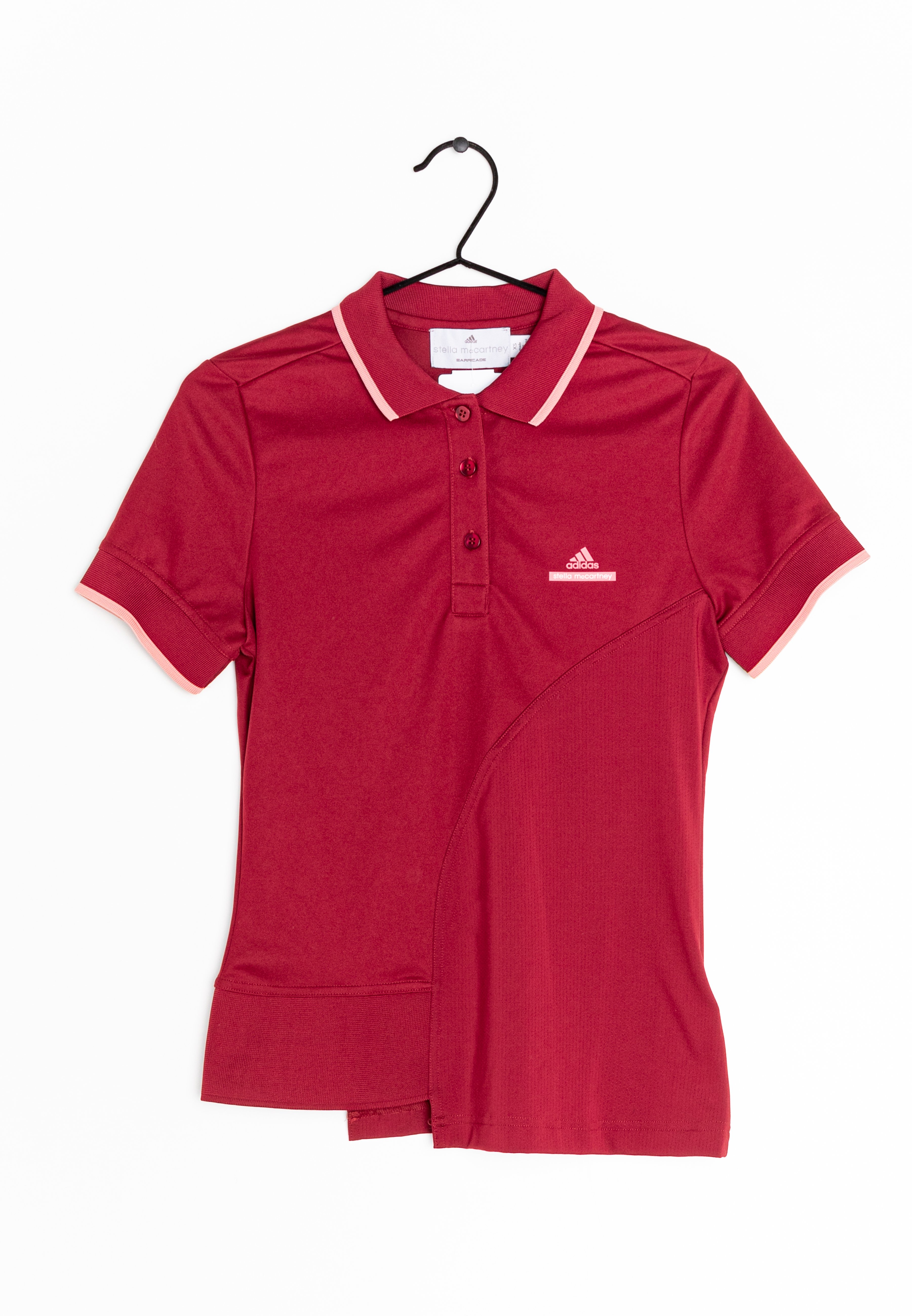 adidas by Stella McCartney Poloshirt - red/rood - (Pre-owned) - Zalando.nl