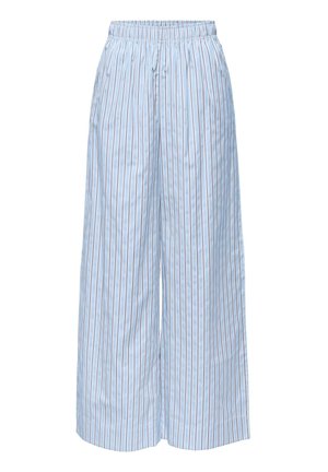 ONLY HOSE ONLLORIS WEITER BEINSCHNITT HOSE - Pantalon classique - chambray blue