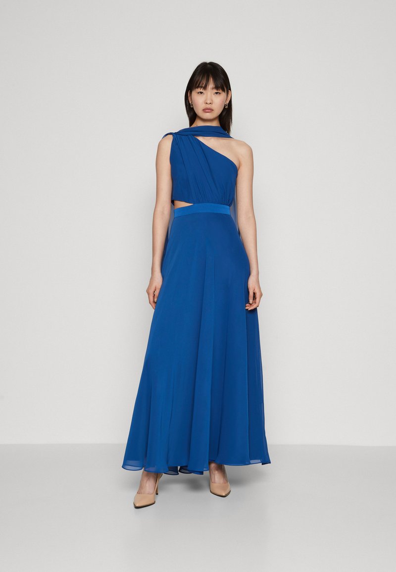 Swing - ONE SHOULDER DRESS - Společenské šaty - azure blue, Zvětšit