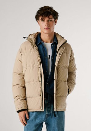JOBIAS - Winterjacke - stone beige