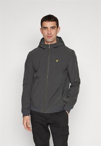 Lyle & Scott - SOFTSHELL JACKET - Regnjacka - gunmetal Miniatyrbild 1