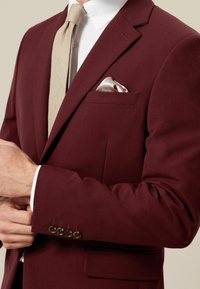 Next SLIM FIT MOTIONFLEX TWO BUTTON - Blazer - brick red