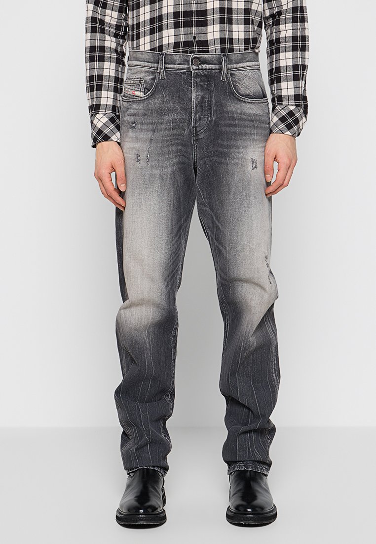 Diesel Straight leg jeans zwart denim/blackdenim Diesel Straight leg jeans zwart denim/blackdenim