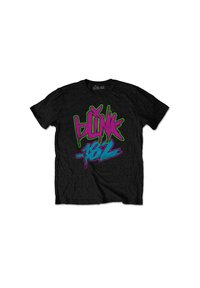 Paradiso Clothing BLINK DISTRESSED UNISEX - Print T-shirt - black