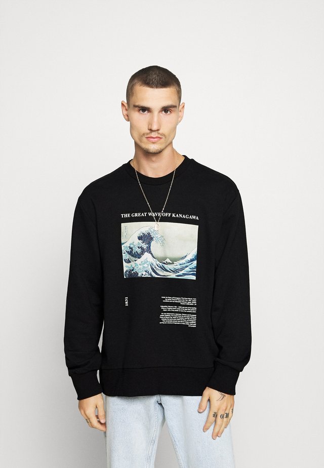 WAVE - Sweater - black