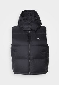 ESSENTIAL MIDWEIGHT PUFFER VEST - Vestă - black