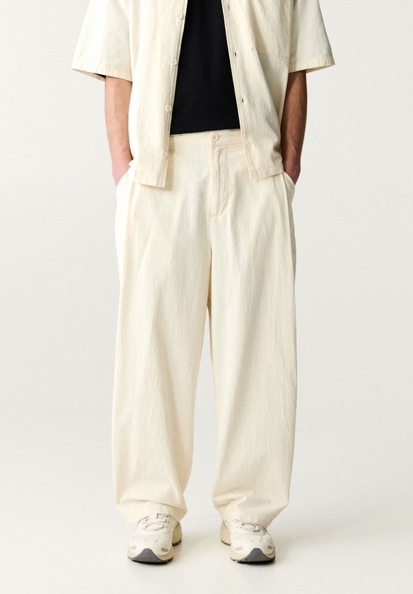 STRAIGHT-LEG DARTED - SMART - Stoffhose - sand