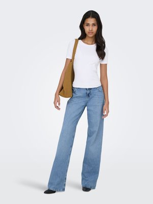 ONLY Wide leg - light medium blue denim