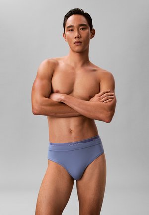 DOUBLE WAISTBAND  - Bañador tipo slip - blue tulip
