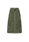 MIDI - A-lijn rok - sage green