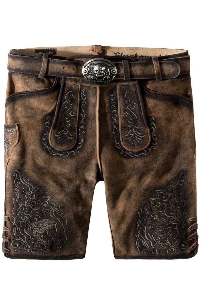 Stockerpoint Leren broek bruin Stockerpoint Leren broek bruin