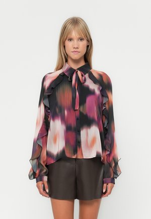 YASMINDY - Skjortebluse - black/mindy