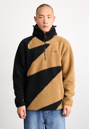 adidas Originals Felpa in pile - black/cardboard