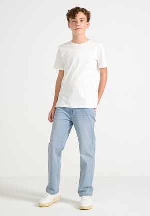 Lindex VILGOT REGULAR WIDE - Džíny Straight Fit - light denim
