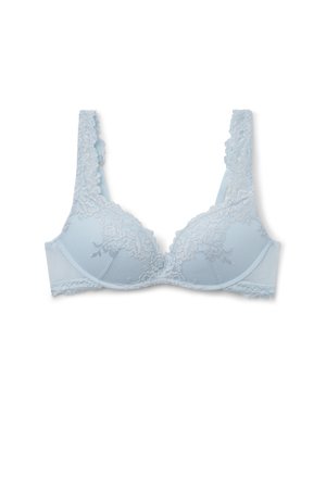 Intimissimi, PRETTY FLOWERS GIOIA SUPER PUSH-UP - Sujetador push-up - light blue
