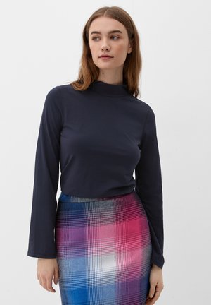 s.Oliver, LONGSLEEVE - Long sleeved top - navy