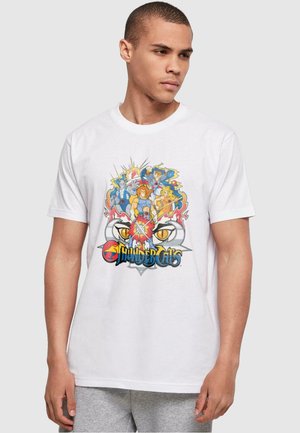 THUNDERCATS - GROUP SHOT BASIC - Print T-shirt - white
