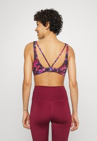 Athleta EXHALE PRINTED BRA A-C - Sutiã desportivo de suporte ligeiro - multi coloured