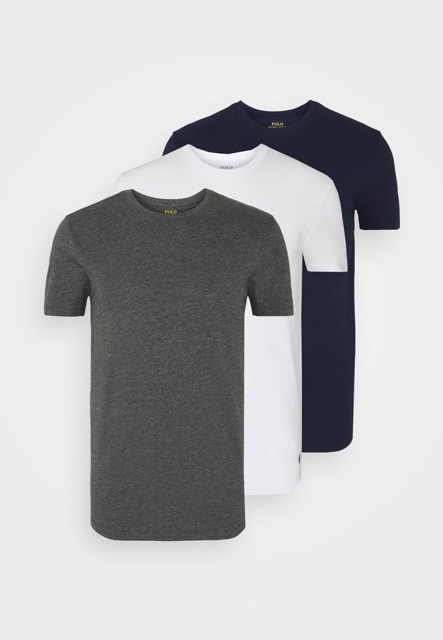 3 PACK - Undershirt - navy/charcoal