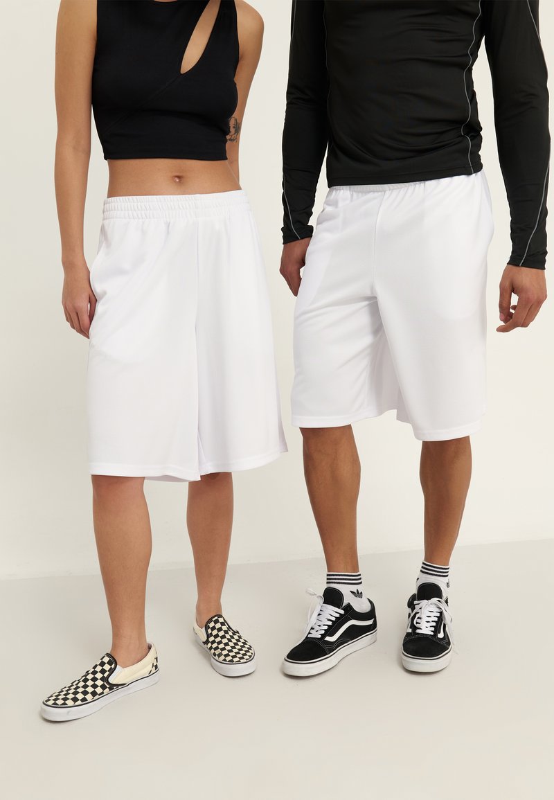 YOURTURN BASKETBALL MESH SHORTS UNISEX - Treniņtērpa apakšdaļas - white