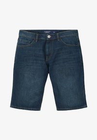 TOM TAILOR KATE VINTAGE BERMUDA - Jeansshort - deep black/zwart TOM TAILOR KATE VINTAGE BERMUDA - Jeansshort - deep black/zwart