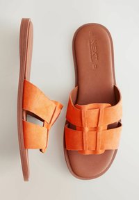 Next Slip-on sandaler - mottled orange