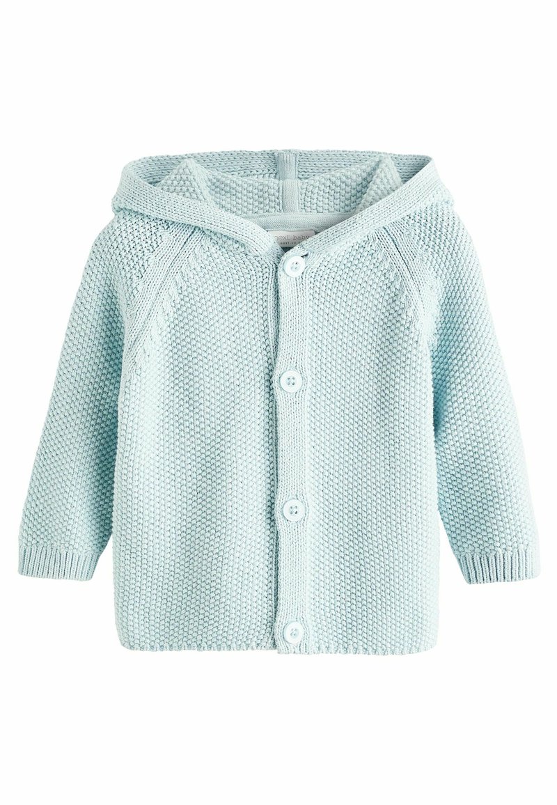 Next Knitted Baby Bear Cardigan - Kardigán - blue