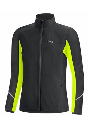 Regenjacke / wasserabweisende Jacke - schwarz
