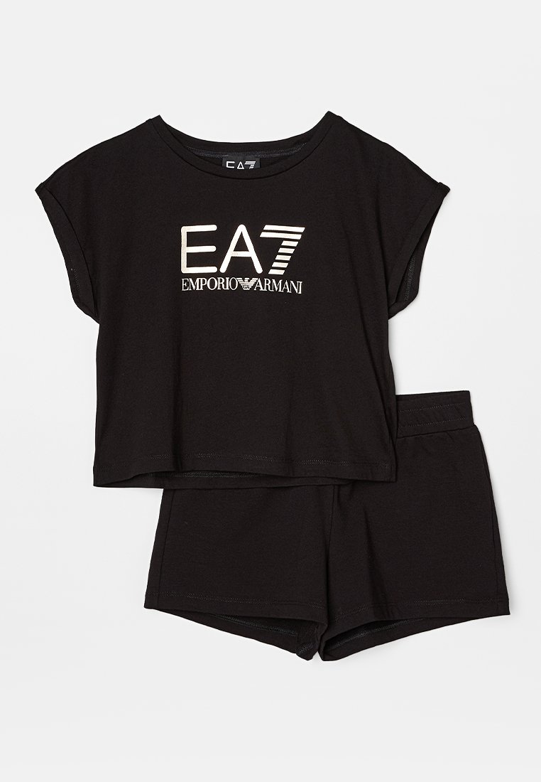 EA7 Emporio Armani T-shirt print zwart EA7 Emporio Armani T-shirt print zwart