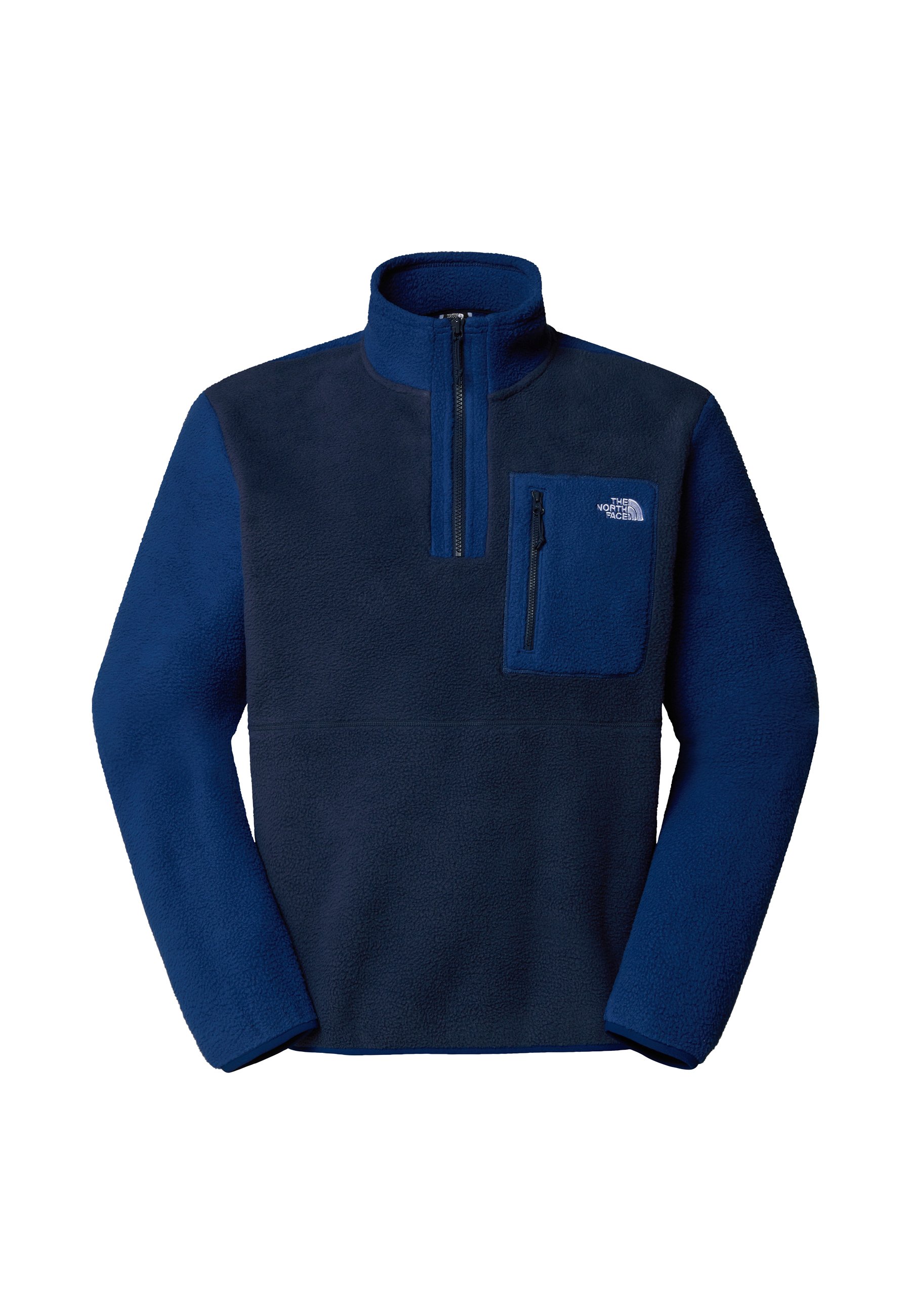 売れ筋商品|||ノースフェイス パーカー・スウェットシャツ レディース アウター YUMIORI  ZIP - Fleece jumper - forest olive/shallow blue/black The North Face YUMIORI ¼ ZIP - Fleece jumper - forest olive