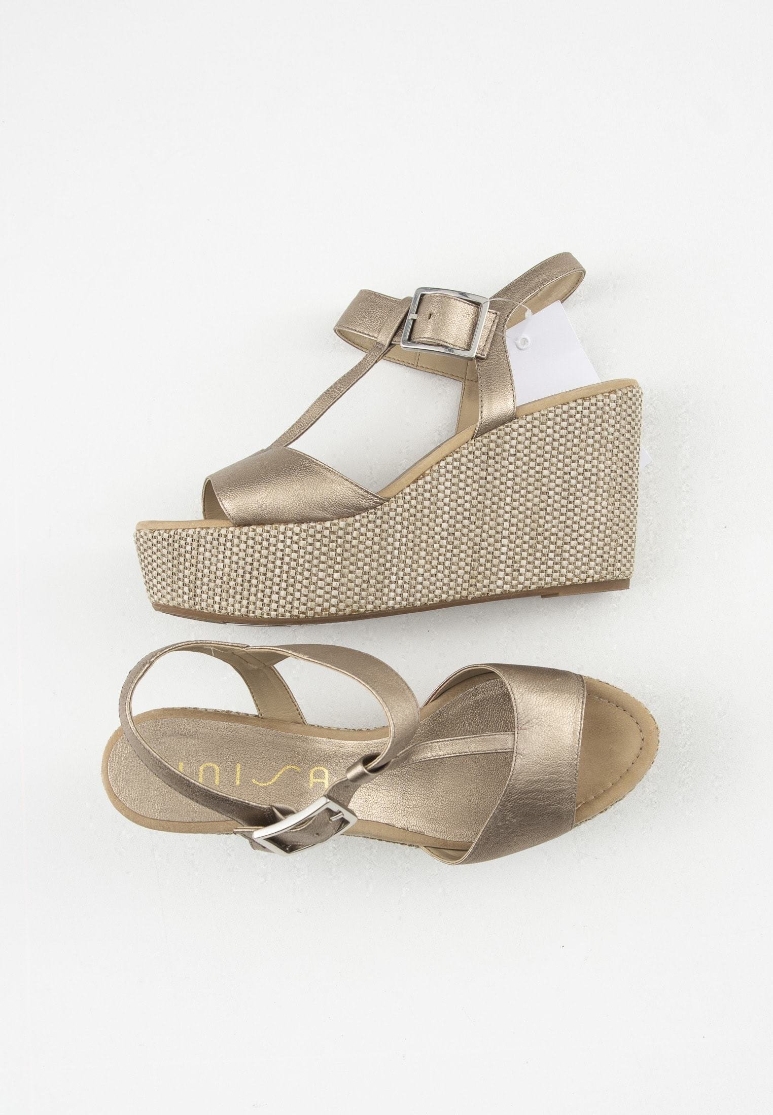 Unisa Sandalen met hoge hak - beige - (Pre-owned) - Zalando.nl