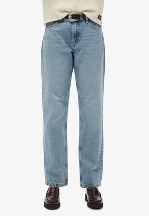 MID RISE - Jeans a sigaretta - hibiscus:cream rose