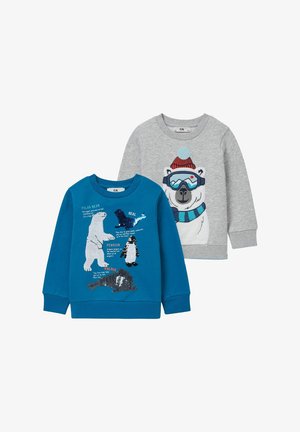 2 PACK - Sweatshirt - blue