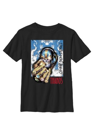 MARVEL THANOS HOMAGE UNISEX - T-Shirt print - black