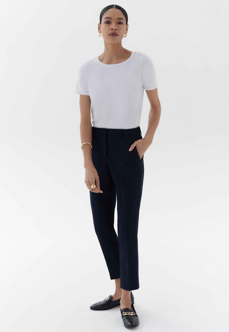 Pantalon Classique Femme 241p-psidiko2 241p-psidiko2 Marine Caroll