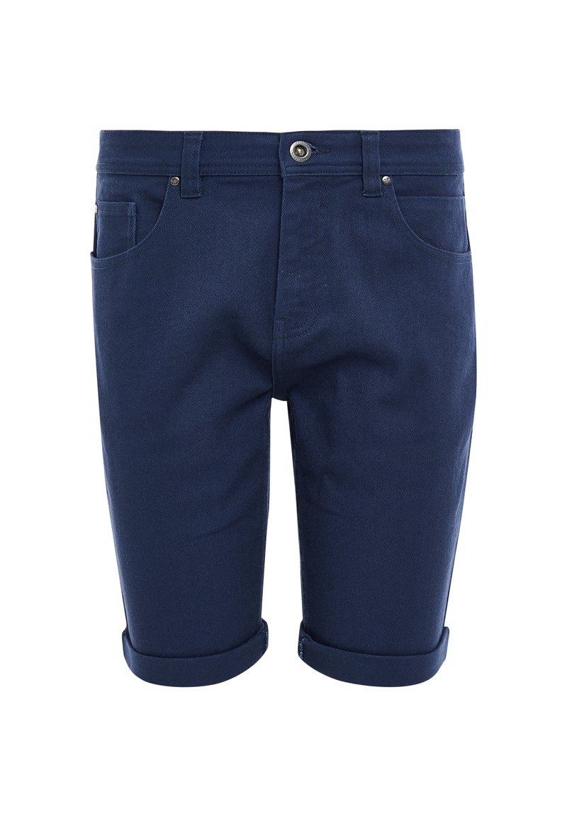 Herren Skinny Fit | Threadbare SANKY Jeans Shorts dunkelblau - TK16925 Herren Skinny Fit | Threadbare SANKY Jeans Shorts dunkelblau - TK16925