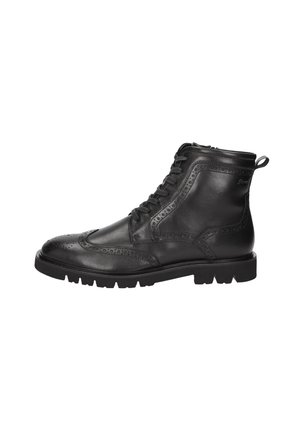 Sioux ROGTANOS-702-WF - Schnürstiefelette - schwarz
