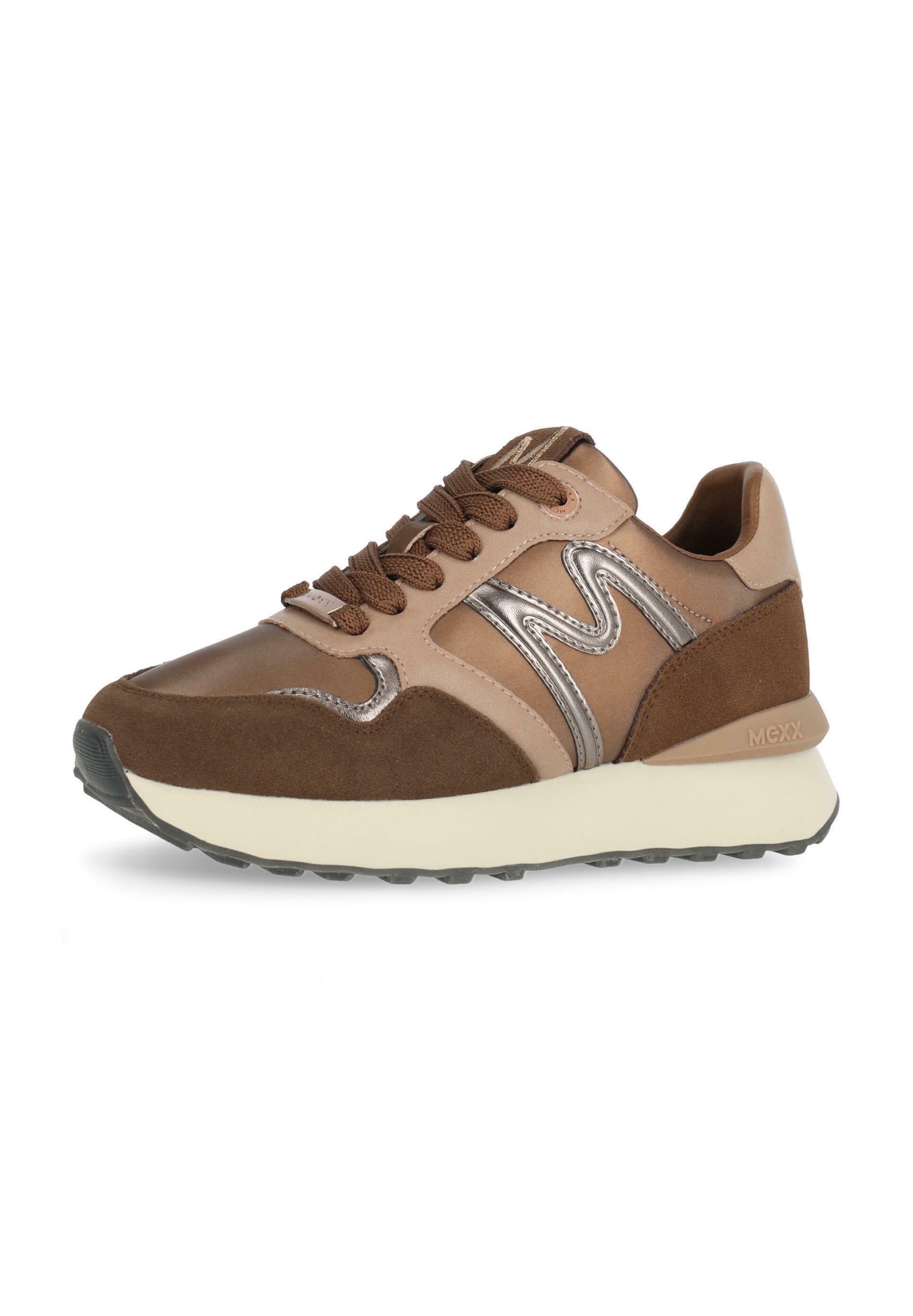 ましゅ Mexx JUJU HUMPER - Sneakersy niskie/brąz - Zalando.pl