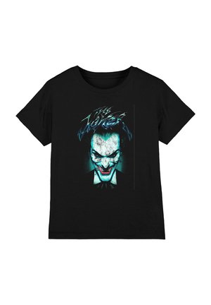 Cotton Soul, BATMAN THE JOKER AIRBRUSH UNISEX - Print T-shirt - black