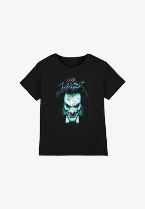 Cotton Soul, BATMAN THE JOKER AIRBRUSH UNISEX - Print T-shirt - black