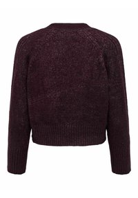 ONLY ONLMACADAMIA L/S CARDIGAN BF KNT - Vesta na kopčanje - winetasting