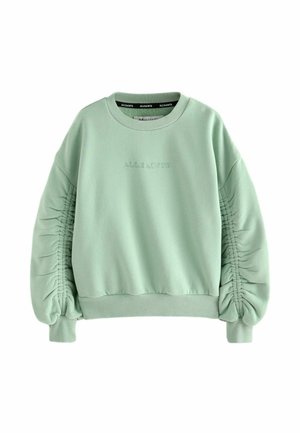 CYGNI RUCHED SLEEVE - Sudadera - sage green