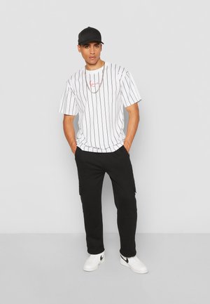 SMALL SIGNATURE PINSTRIPE - T-Shirt print - blanco