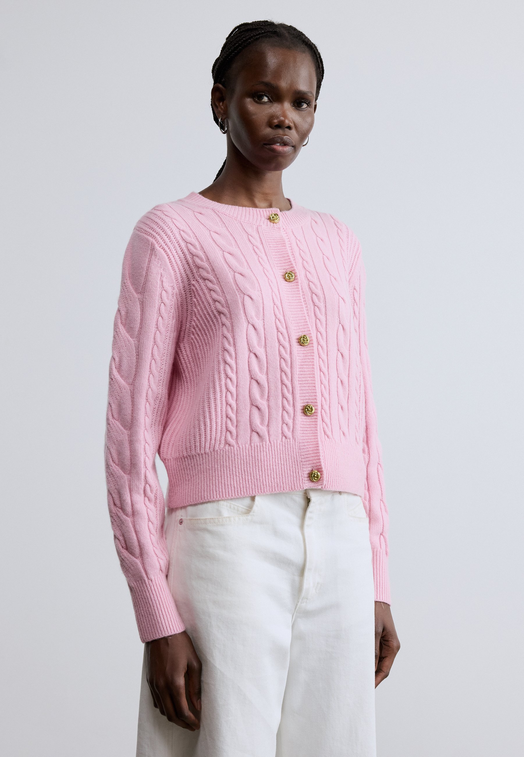 Barbour ELINA CARDIGAN - Cardigan - cherry blossom/pink - Zalando.ie