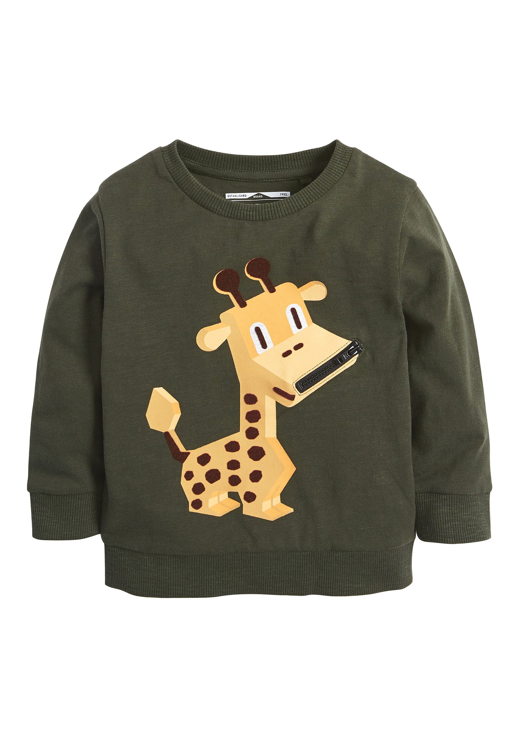 Next GIRAFFE Långärmad tröja green Zalando.se Next MONSTER TRUCK Långärmad tröja beige Zalando.se