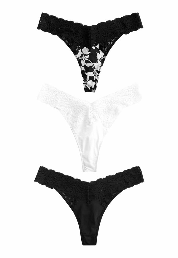 LACE DETAIL 3 PACK  - REGULAR FIT - String